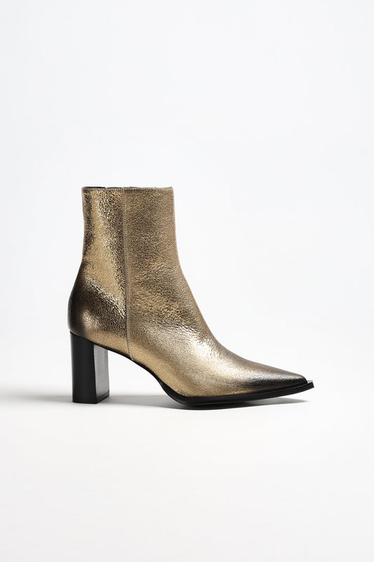 Ankle Boots Metallic Chic in GoldDorothee Schumacher - Anita Hass