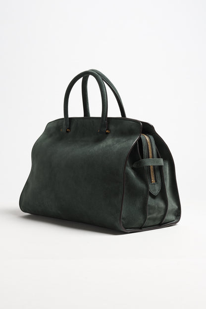 Tasche Private Eye in Suede EmeraldMétier - Anita Hass