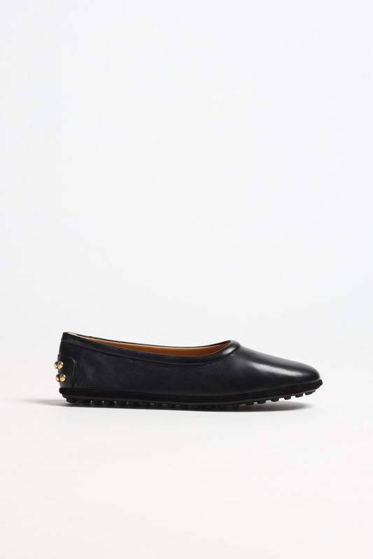 Ballerinas in black/gold