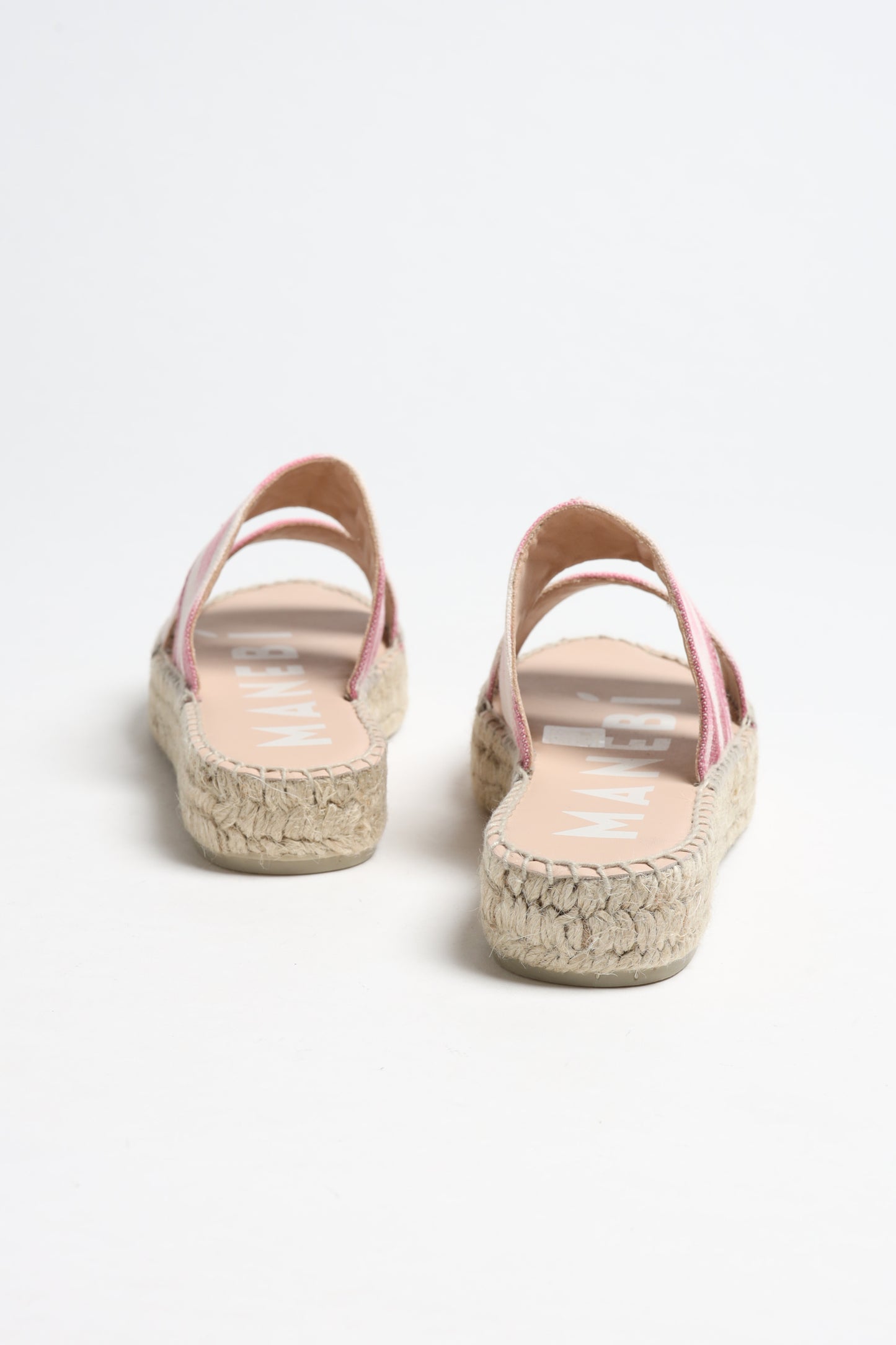 Sandale Tulum in Pink/White IkatManebi - Anita Hass
