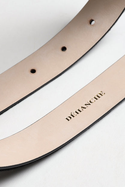 Gürtel Hollyhock in Black Pony/GoldDéhanche - Anita Hass