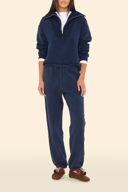 Sweatpants Hemming in Navy Xírena