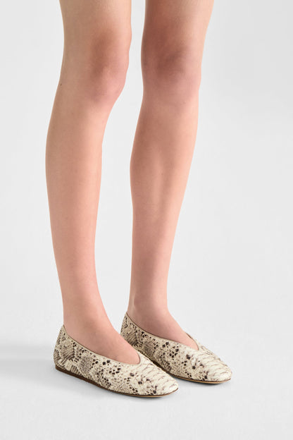 Regency slip-on shoe in Roccia Snake