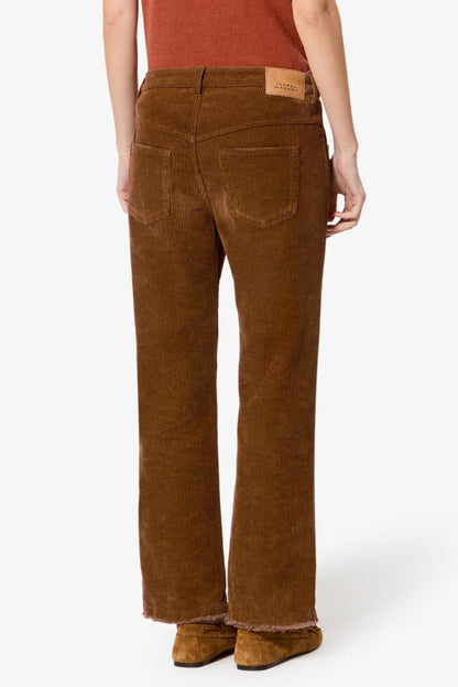 Ruthie Cord Pants in Caramel