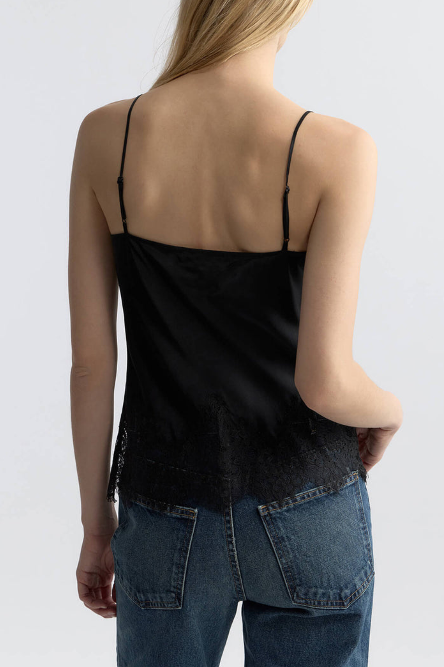 Top Nadine Lace Cami in SchwarzNili Lotan - Anita Hass