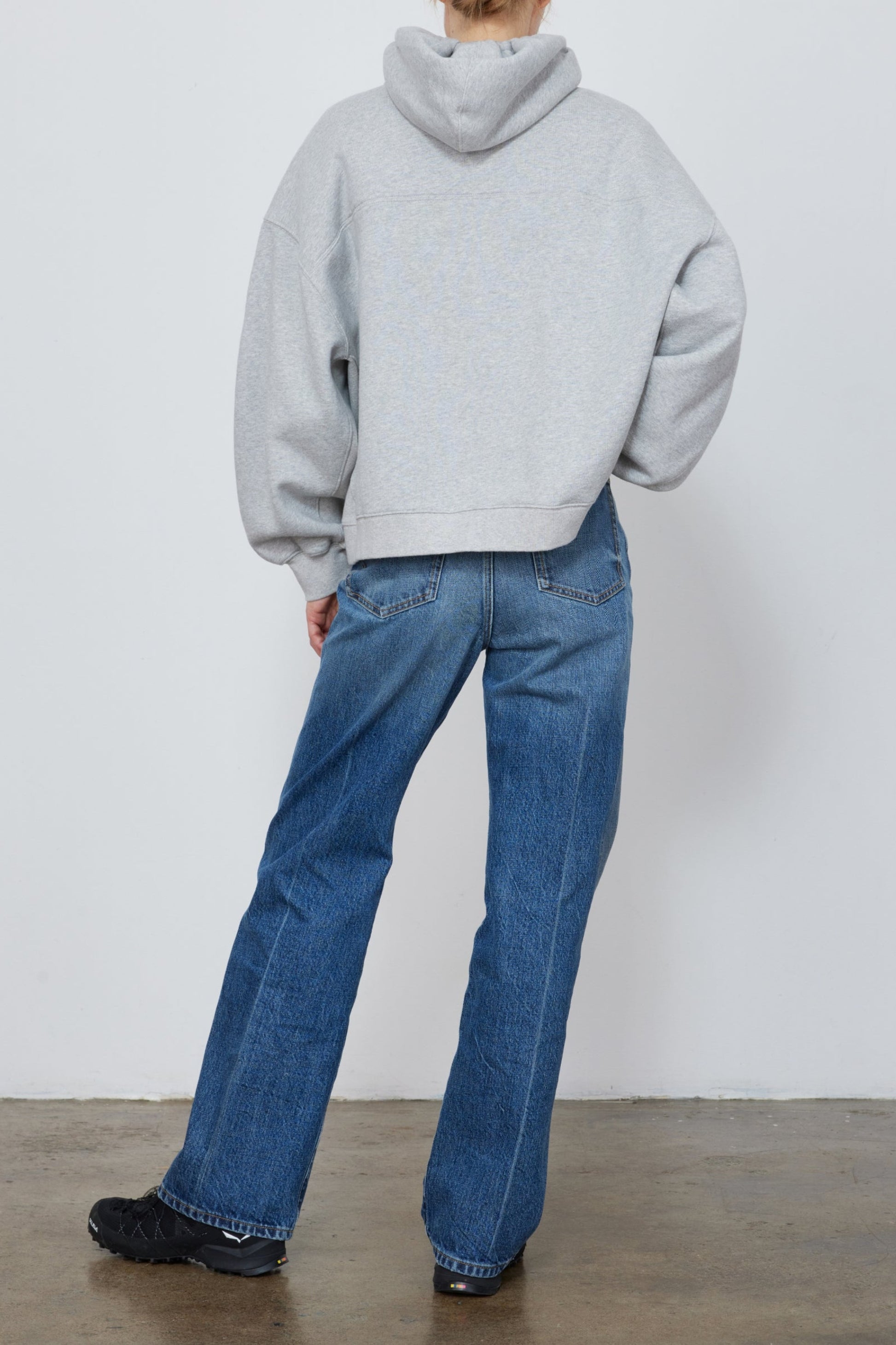 Hoodie The Scott Zip in Heather GreyRÙADH - Anita Hass