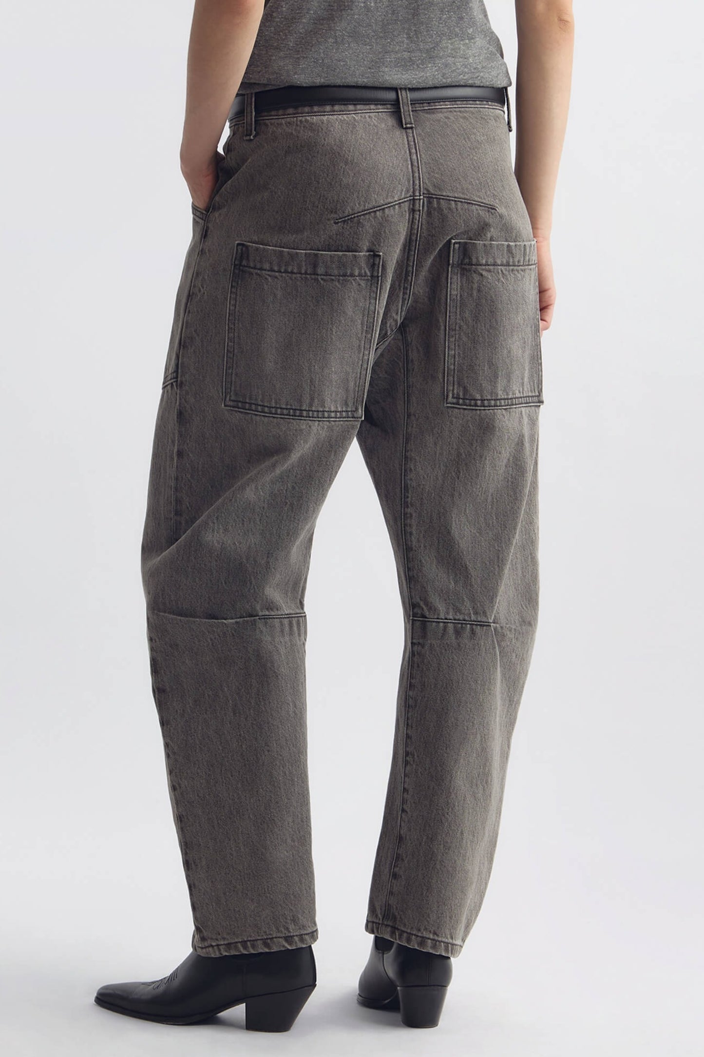 Jeans Shon in Ash Grey Nili Lotan