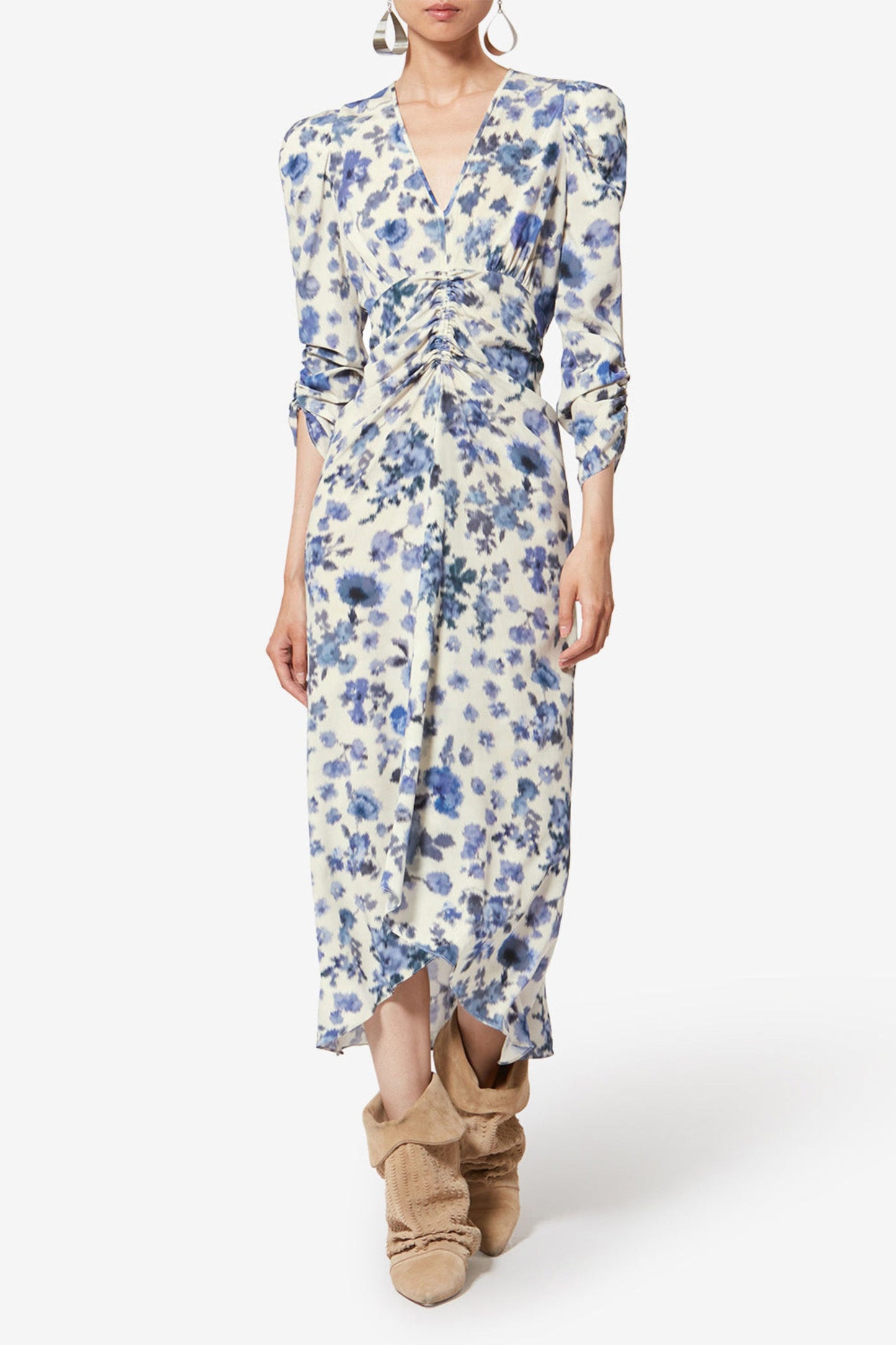 Albini dress in Blue Flower