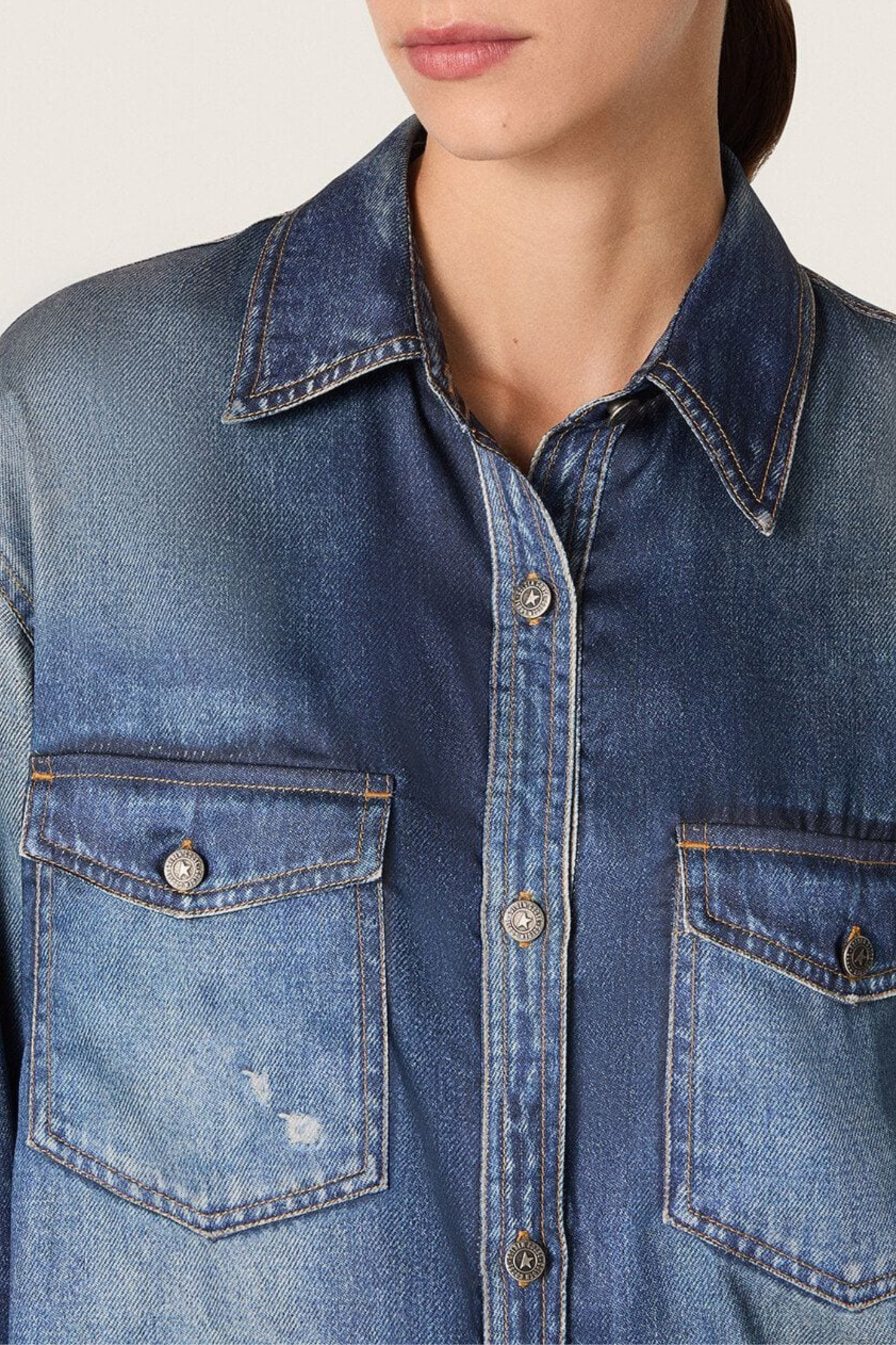 Bluse Patty in BlueGolden Goose - Anita Hass