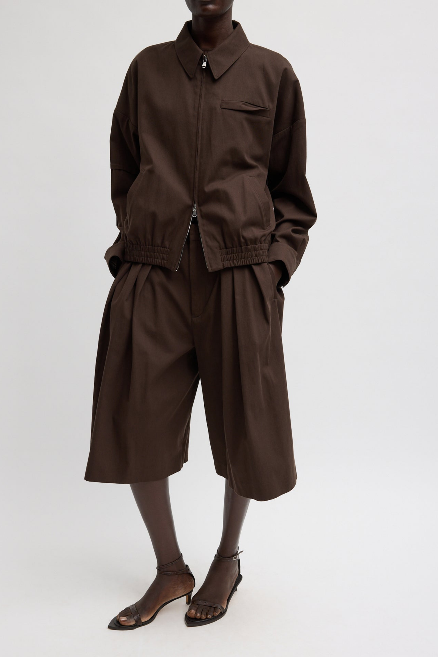 Jacke Luxe in Hickory BrownTibi - Anita Hass