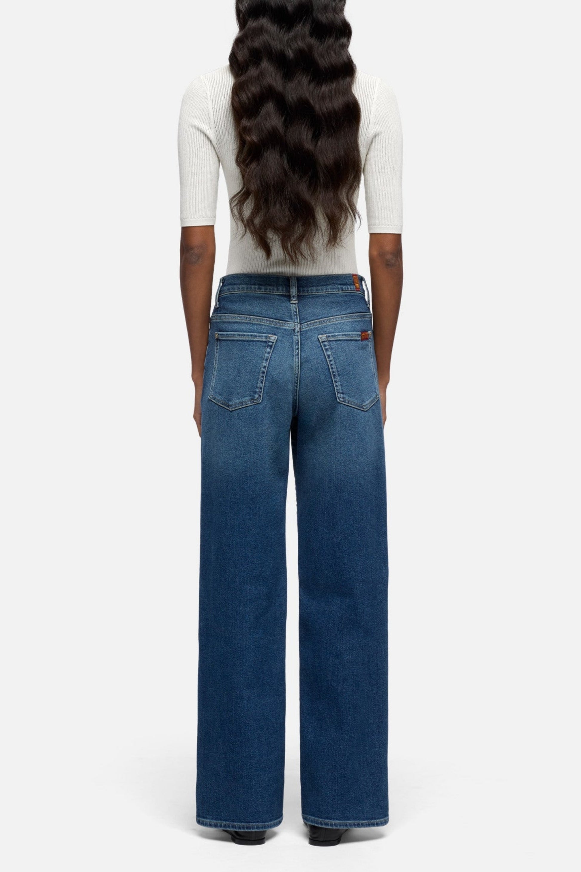 Jeans Stovepipe in Tide Break 7 For All Mankind