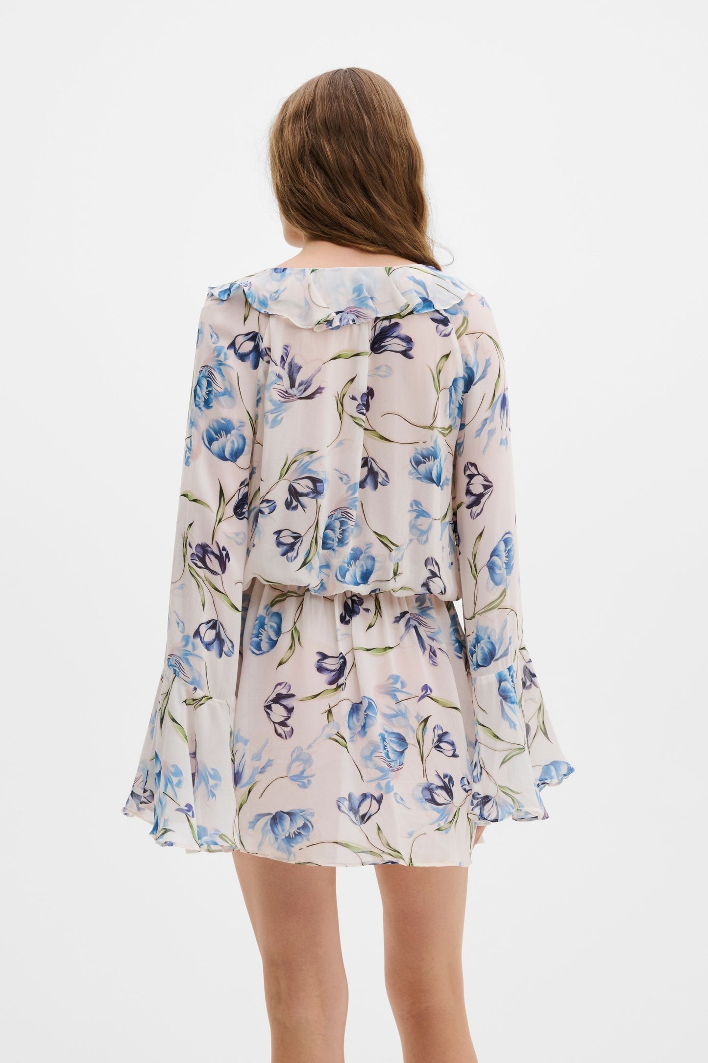 Neva dress in Tulip Blue