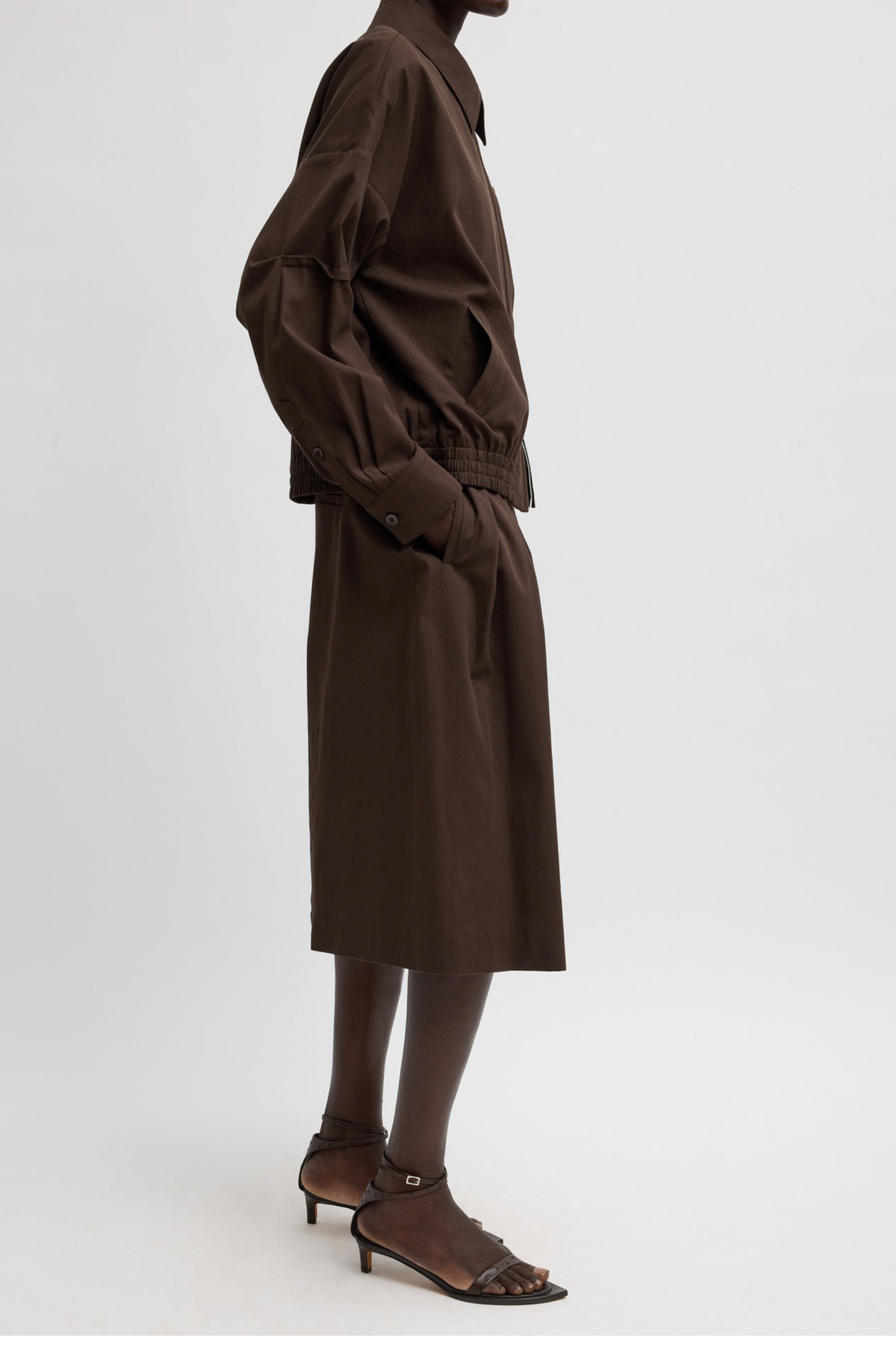 Jacke Luxe in Hickory BrownTibi - Anita Hass