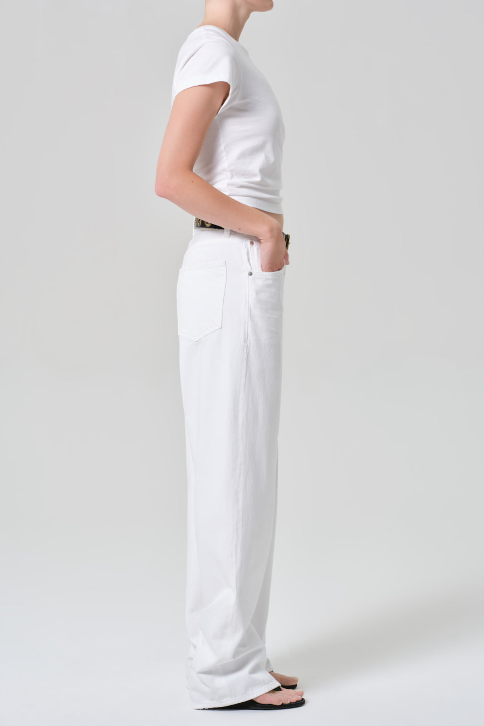 Jeans Ayla Baggy in Soft WhiteCitizens of Humanity - Anita Hass