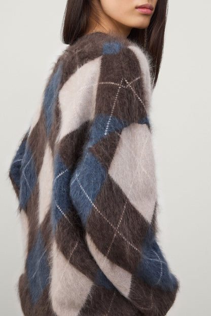 Cardigan Elaria in Wood/Night BrushedLisa Yang - Anita Hass