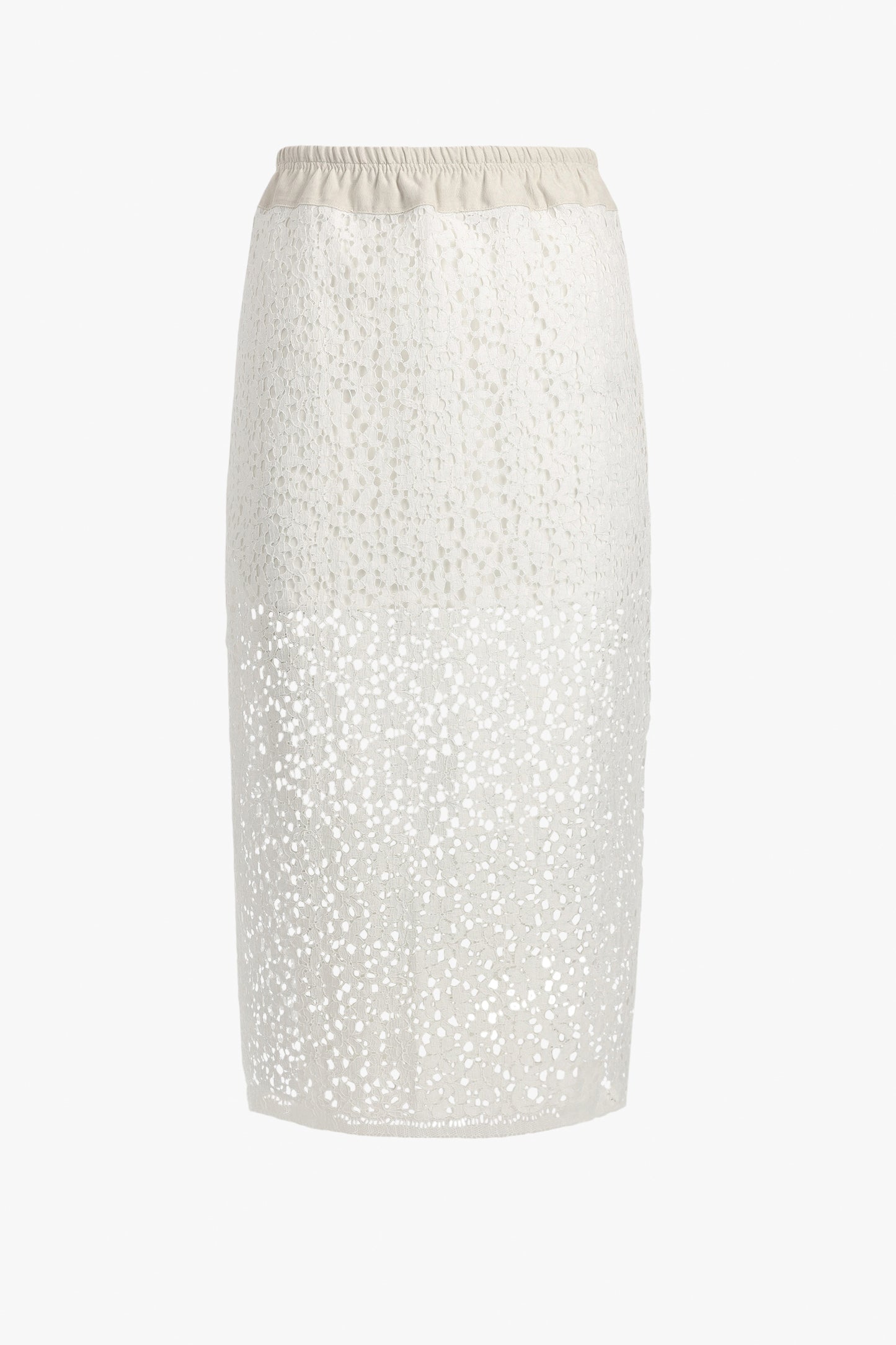 Rock Lace Ruched in WeißMaria McManus - Anita Hass