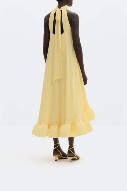 Sabrina dress in Light Lemon