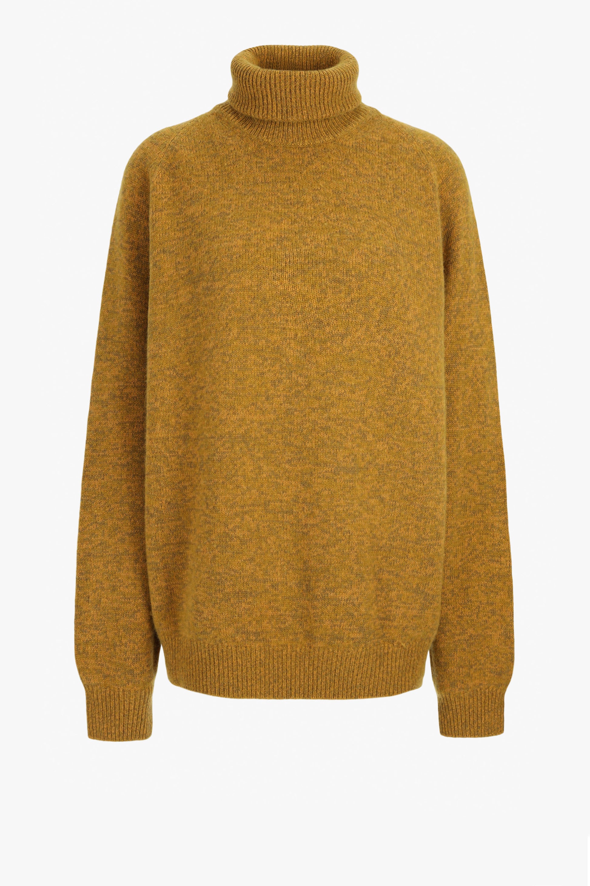 Pullover BF High Neck in Gelb/GrünFrenckenberger - Anita Hass