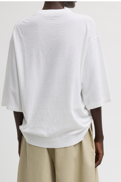 T-Shirt Sable in WeißTibi - Anita Hass
