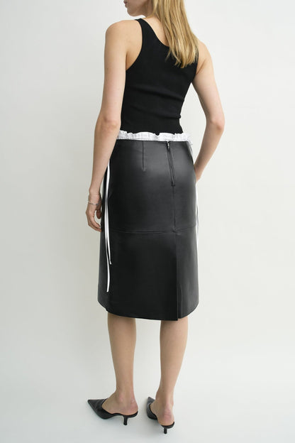Top Compact Knit in SchwarzToteme - Anita Hass