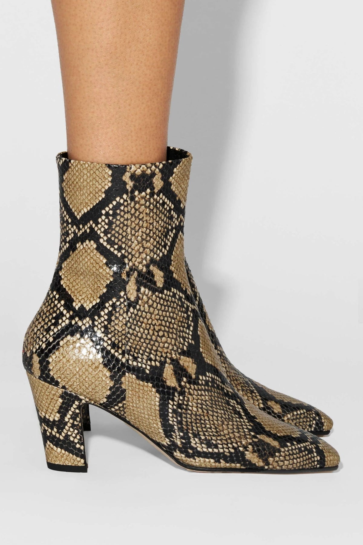 Boots Maris in Snake Hazelnut Aeyde