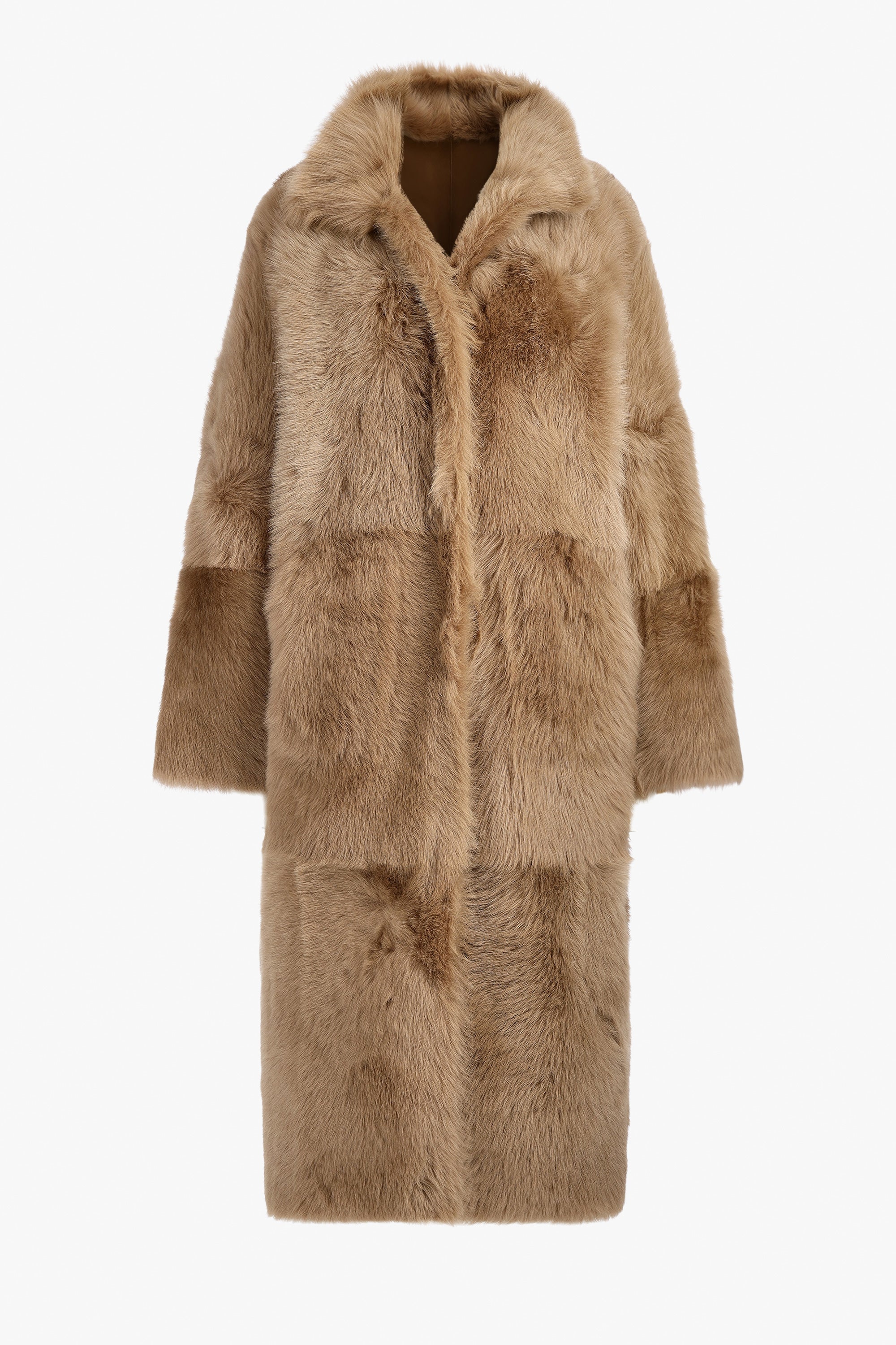 Jackie Reversible coat in camel – anitahass.com