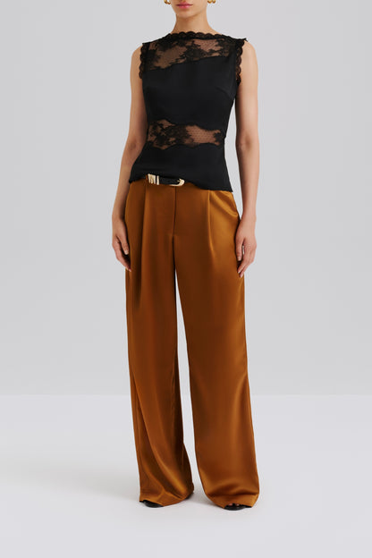 Top Desire Lace in SchwarzMalina - Anita Hass