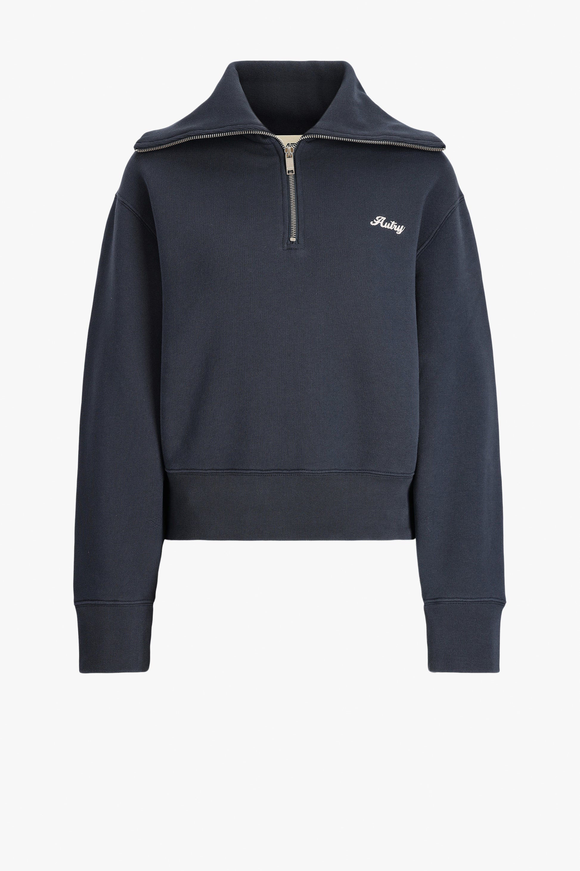 Sweatshirt Zip in NavyAutry - Anita Hass