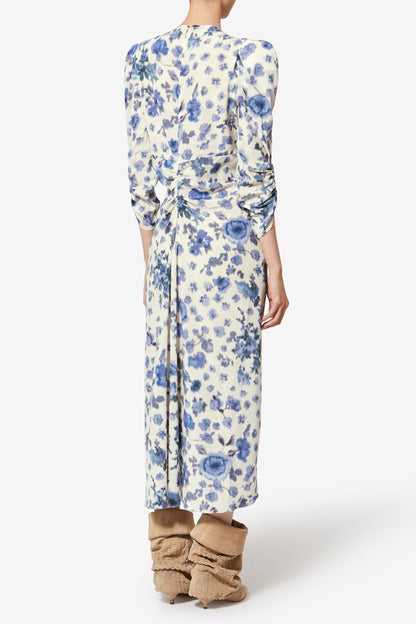 Albini dress in Blue Flower
