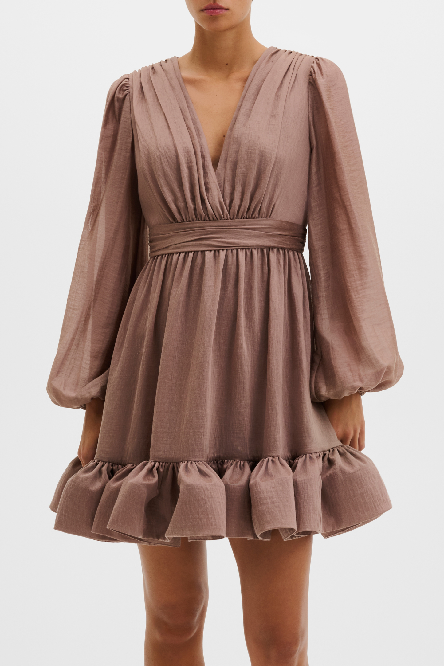 Jadie dress in taupe