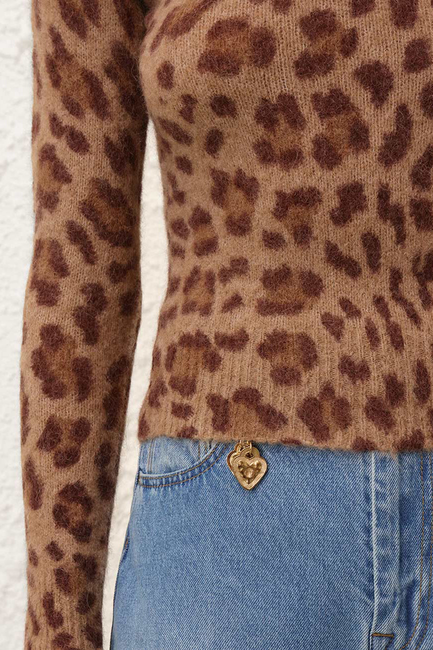 Pullover Crush in LeopardZimmermann - Anita Hass