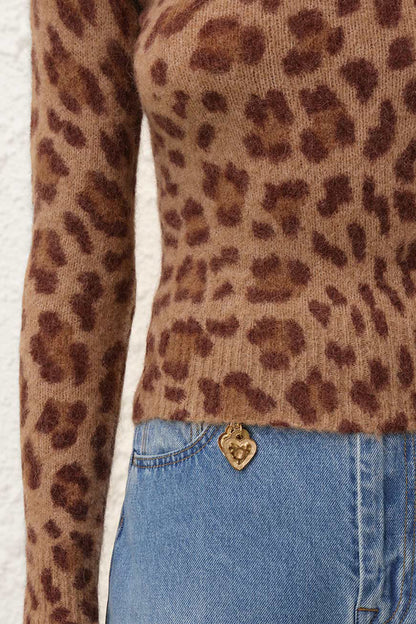 Pullover Crush in LeopardZimmermann - Anita Hass