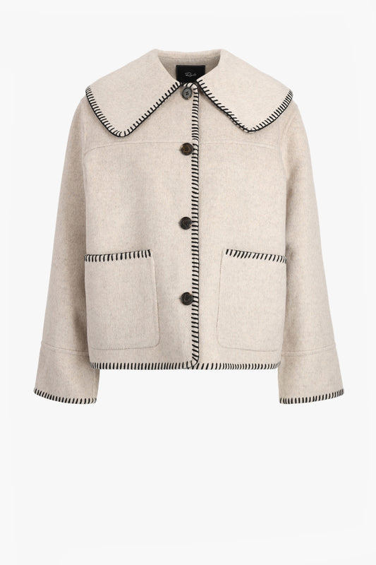 Jacke Patty in OatmealRails - Anita Hass