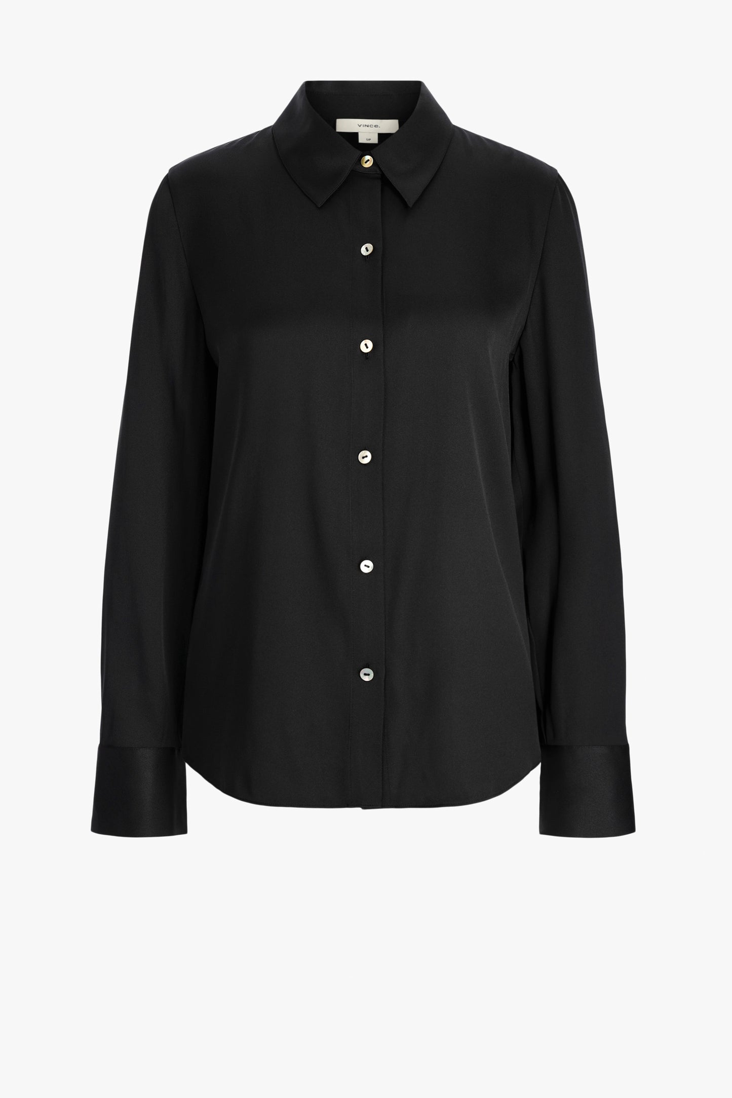 Bluse Slim Fit in SchwarzVince - Anita Hass