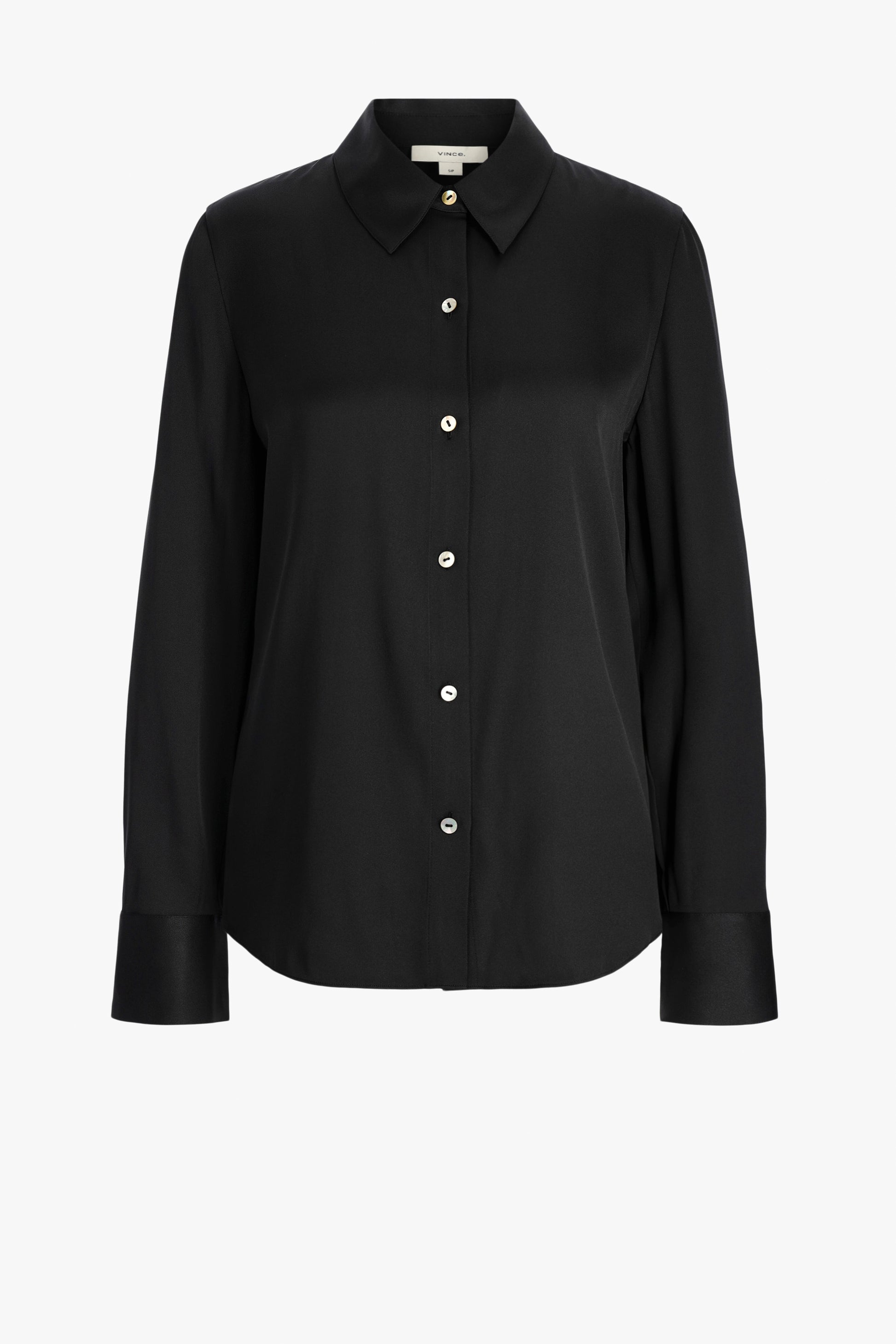 Bluse Slim Fit in SchwarzVince - Anita Hass