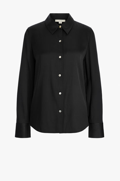 Bluse Slim Fit in SchwarzVince - Anita Hass