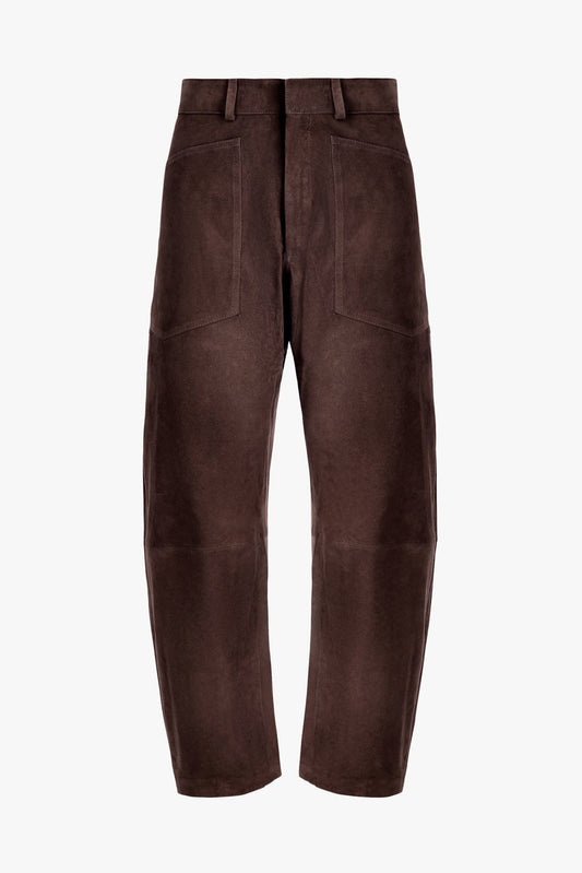 Lederhose Sam in Chocolate Suede