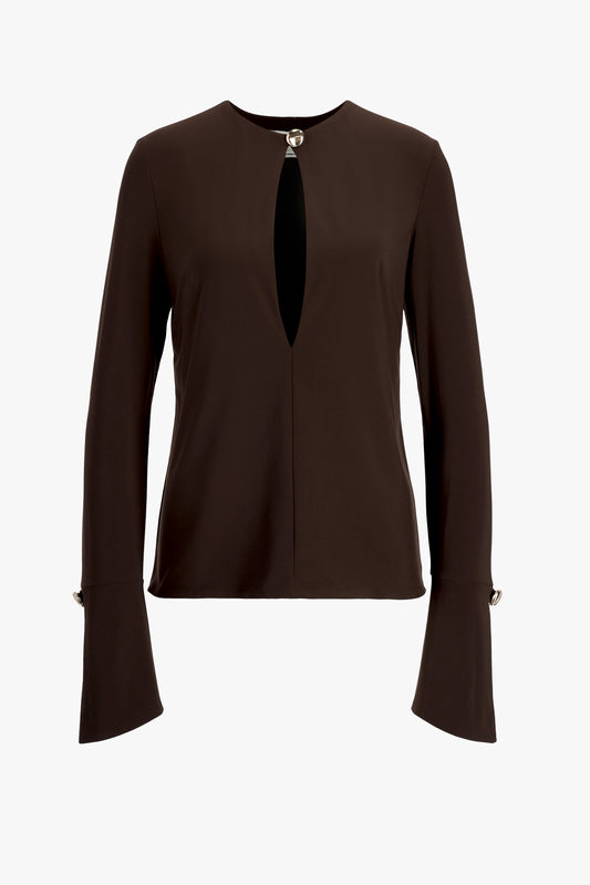 Bluse The Marla in EspressoBrandon Maxwell - Anita Hass