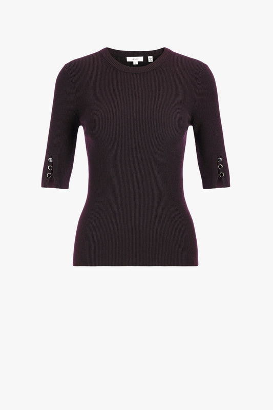 Strickshirt Josie in Deep PlumA.L.C. - Anita Hass