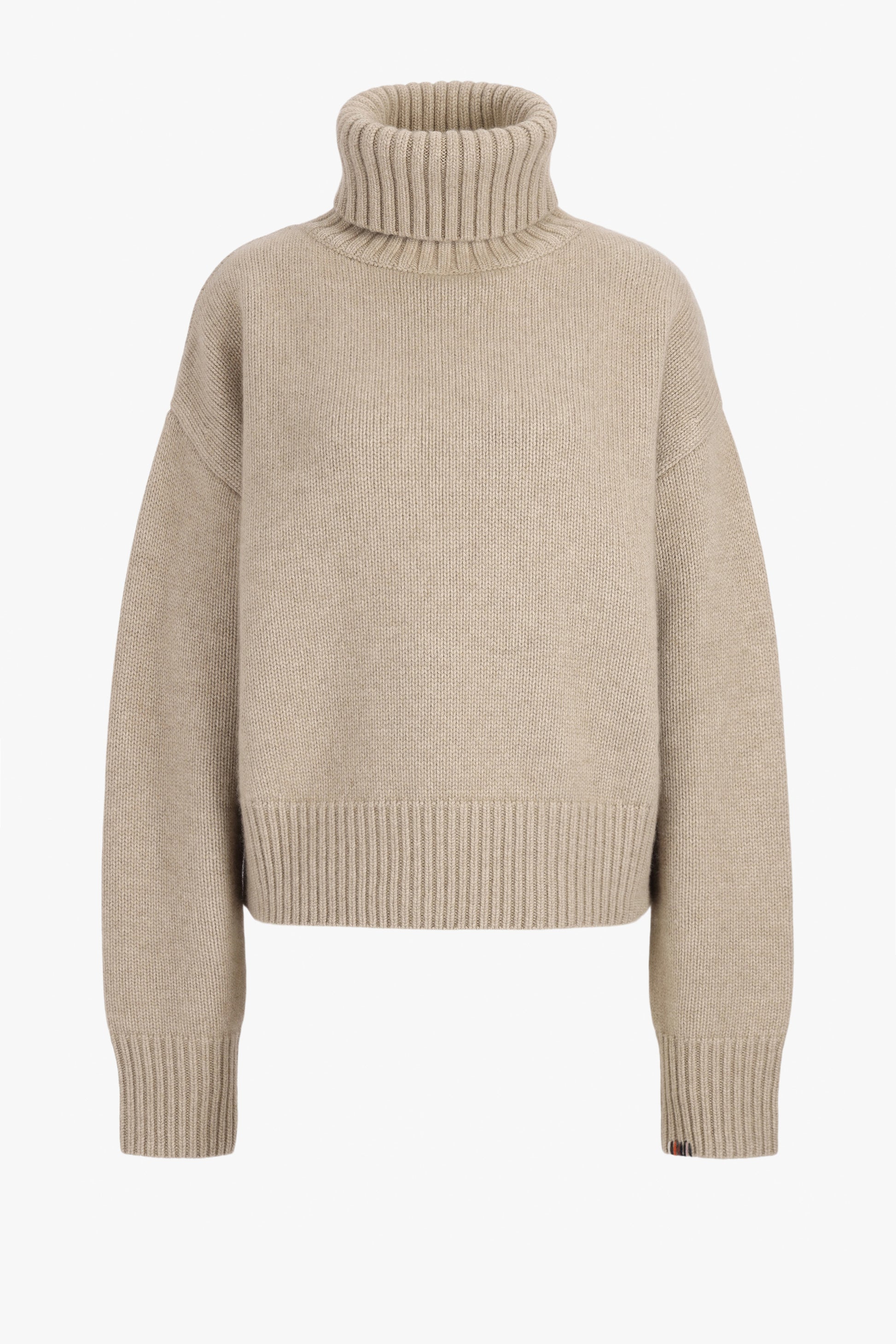 Pullover N°434 Crop Xtra in OatExtreme Cashmere - Anita Hass