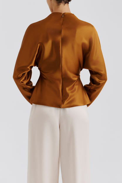 Bluse Zora in AmberMalina - Anita Hass