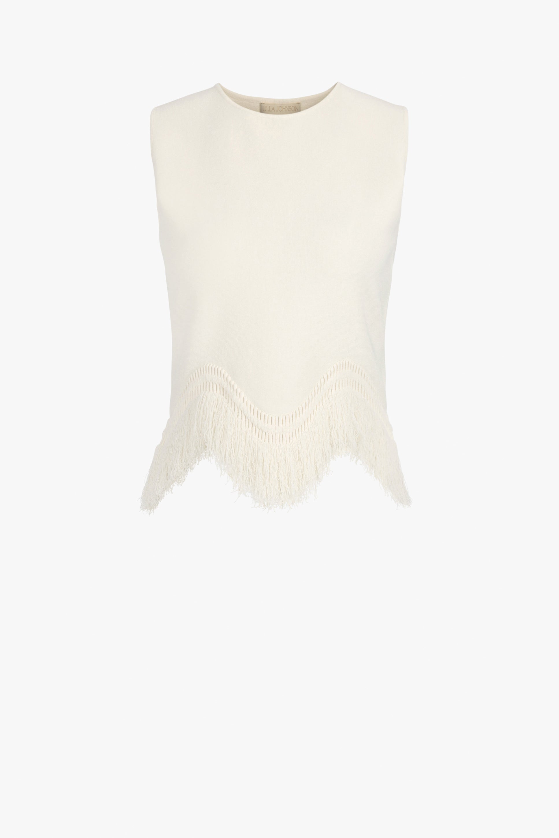 Stricktop Koa Fringe in CowrieUlla Johnson - Anita Hass