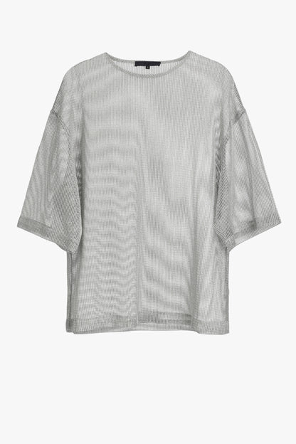 T-Shirt Mesh Easy in SilberTibi - Anita Hass