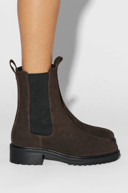 Boots Jack in Suede Moka Aeyde