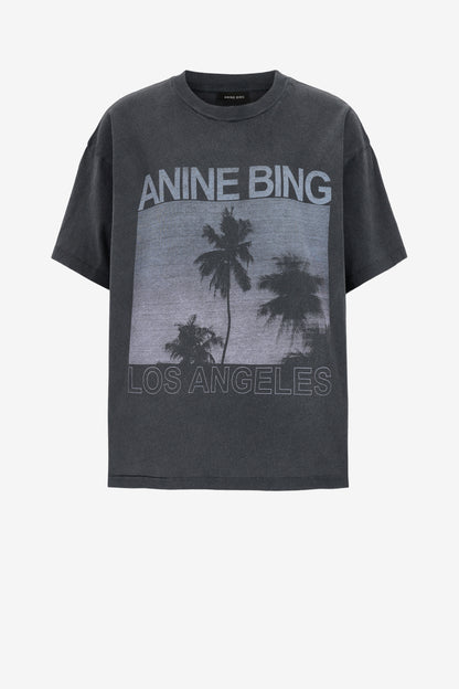 T-shirt Cade Palms in Washed Grey