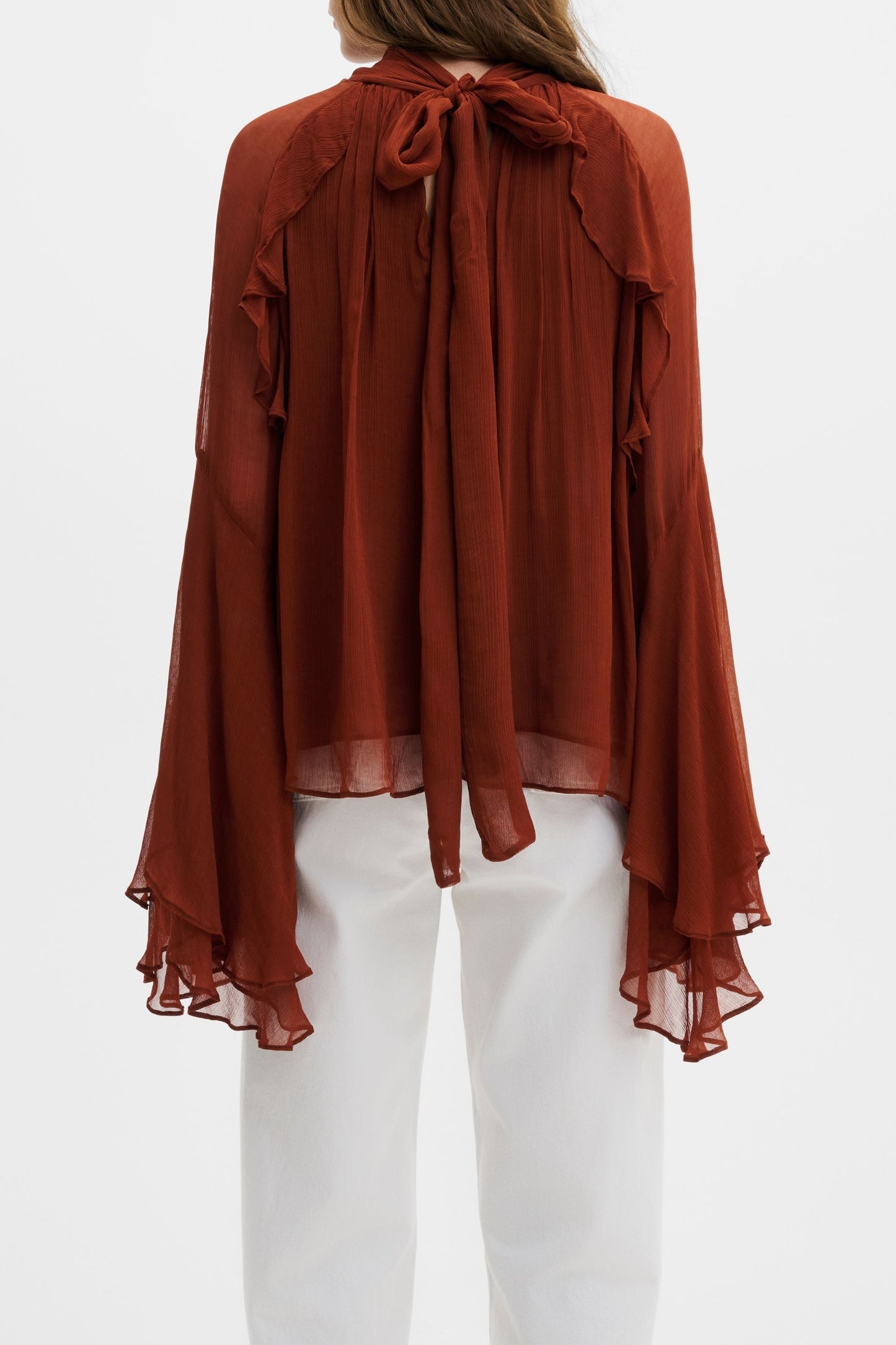 Blusa Therese en óxido