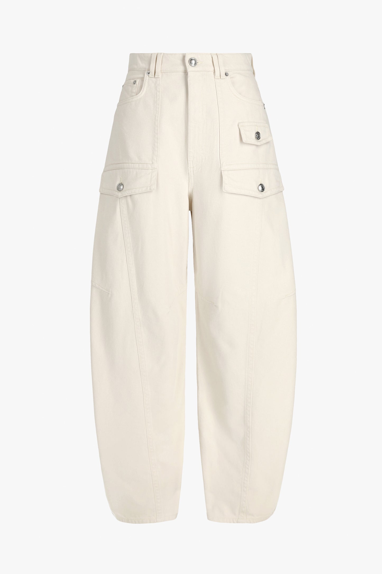 Fashion trousers in beige