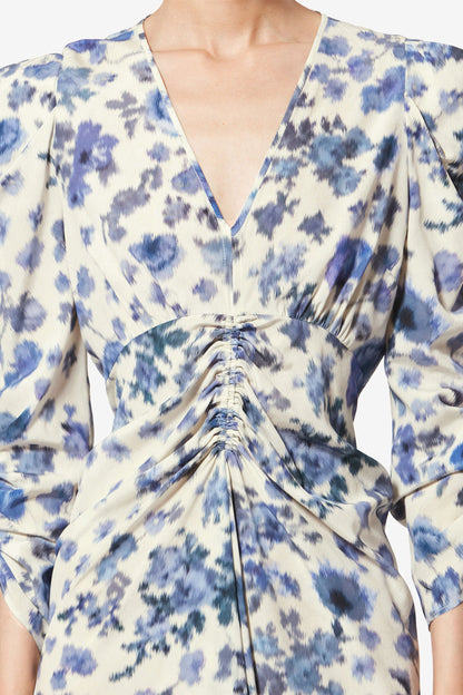 Albini dress in Blue Flower