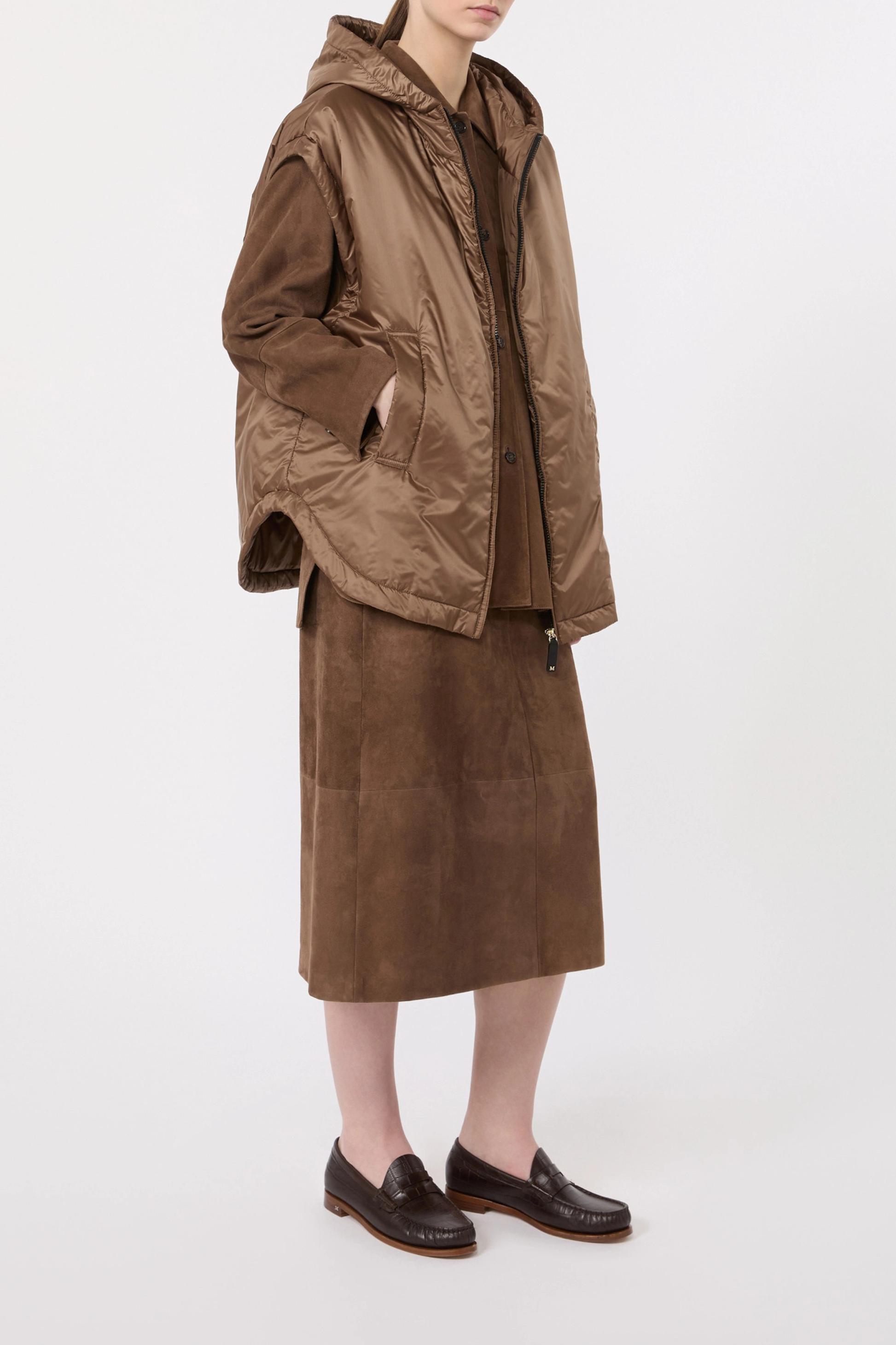 Lederrock Gazza in SchlammS Max Mara - Anita Hass