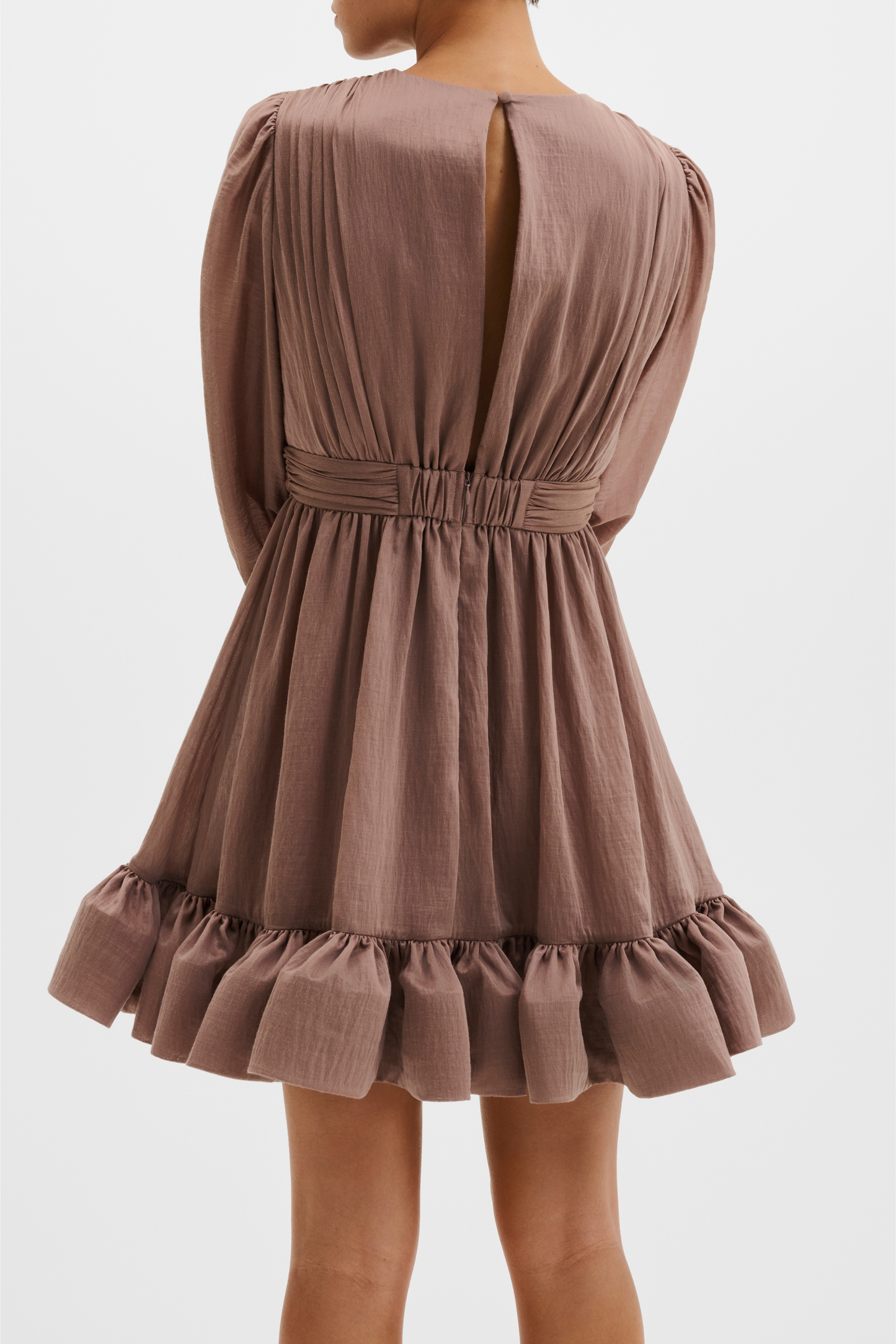 Jadie dress in taupe
